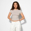 Women's Short Sleeve Crewneck T-Shirt - Wild Fable™ - 2 of 4