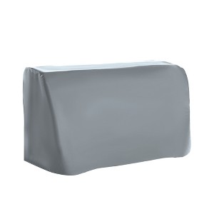 Unique Bargains Dustproof Barbecue Grill Dust Cover 31.89"x25.98"x24.02" Gray 1 Pc - 1 of 4