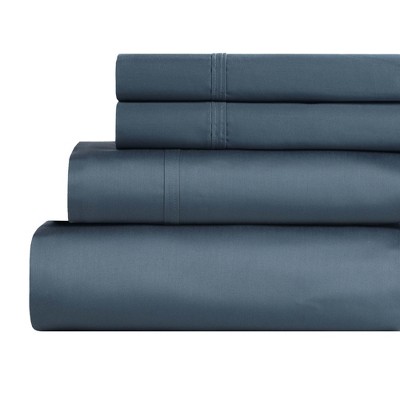 Luxury Cotton 850 Thread Count Solid Deep Pocket Sheet Set by Blue Nile Mills