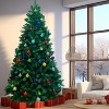 Luupatchy 7.5 Ft Christmas Tree, Artificial Spruce Tree with 1346 Branches and Metal Collapsible Stand - 2 of 4