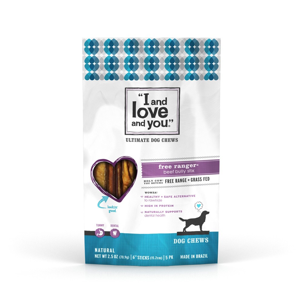 UPC 818336010019 product image for I and Love and You Free Ranger Stix Dog Chews - 2.5oz | upcitemdb.com