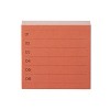 Post-it 3"x3" Lined Notes with Numbers - Red Orange - image 2 of 4