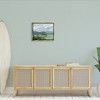 Stupell Industries Modern Brushed Cloudy Landscape Floating Frame Canvas Art, Gold, 21" x 17" - 3 of 4