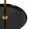 Kate and Laurel Laranya Tray, 12x12x15, Black and Gold - 3 of 4