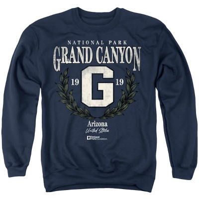 Men's Grand Canyon National Park Laurel Wreath Crewneck Sweatshirt
