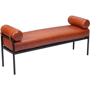 Zuo Barrow Bench Brown - 1 of 4