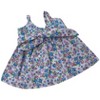 Doll Clothes Superstore Blue And Raspberry Sundress Fits 15-16 Inch Baby Dolls - 4 of 4