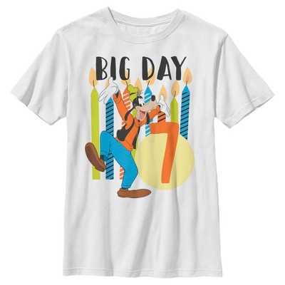 Boy's Disney Goofy 7th Birthday T-Shirt