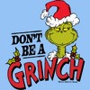 Toddler's Dr. Seuss Christmas Don’t Be a Grinch Santa Hat T-Shirt - 2 of 3