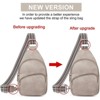 FATMOON Small Sling Bag for Women, Vegan Leather Fanny Pack Crossbody Bags for Women, Chest Bag With Guitar Strap - 4 of 4
