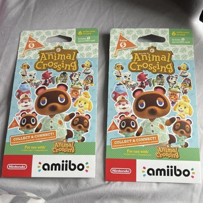 Nintendo Animal Crossing Amiibo Cards - Series 5 - 3 Card Pack Nintendo  Accessory