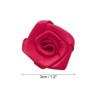 Unique Bargains Polyester Lightweight Texture Durable Ribbon Roses 50 Pcs - 2 of 4