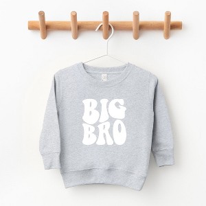 The Juniper Shop Big Bro Wavy Toddler Graphic Sweatshirt - 1 of 2