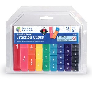 Learning Resources Fraction Tower Cubes - 1 of 4