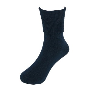 Jefferies Socks School Uniform Seamless Turn Cuff Anklet Socks - 1 of 2