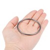 Unique Bargains Zinc Alloy Craft DIY Accessories Hardware Bag Belt O-Ring Buckles 10 Pcs - 3 of 3