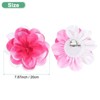 Unique Bargains Alloy Satin Fabric Big Rose Flower Dainty Brooches Pins 1 Pc - 3 of 4