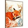 Amanti Art Napping Fox by Justyna Jaszke Framed Canvas Wall Art - 2 of 4