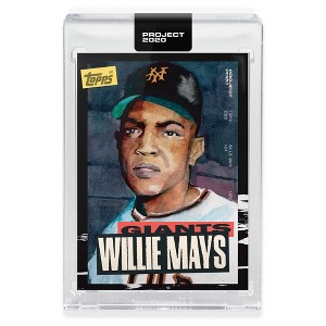 Topps Topps PROJECT 2020 Card 101 - 1952 Willie Mays by Jacob Rochester - 1 of 4