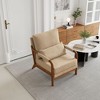 NicBex Accent Chair Modern Armchair with Solid Wood Frame Upholstered Lounge Chair for Reading Room, Bedroom - 2 of 4