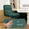 SAINTCY PU Leather Office Chair - Swivel Desk Chair with Adjustable Height, Armrests & Wheels - Rolling Computer Chair for Home, Living Room - 3 of 4