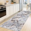 Area Rug Living Room Rug Washable Abstract Soft Thin Rug Indoor Floor No Slip Carpet for Bedroom Dining Room - 3 of 4