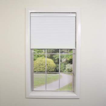 Versailles Home Fashions Cordless Honeycomb Insulating All Season Light Filtering Cellular Window Shade 39" X 72" White