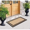 A1HC Natural Coir and Rubber Door Mat 24x48, Thick Durable Doormat for Indoor Outdoor Entrance, Heavy Duty, Thin Profile, Easy to Clean EntryMat - 3 of 4