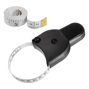 Unique Bargains Retractable Metric and Double Scale Tape Rulers and Measuring Tools Set 150cm/60 Inch 2 Pcs - 1 of 4