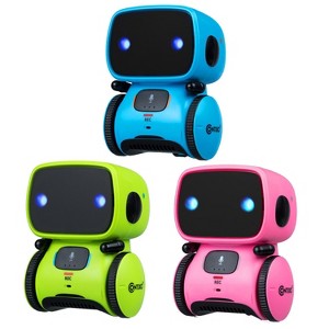 Contixo R1 Voice & Touch Smart Robot – 3‑Pack, Interactive Dancing, Singing, Voice‑Record Robot for Ages 3+ - 1 of 1