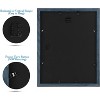Golden State Art 11x14 MDF Picture Frame 0.71 Inch Thickness for 8x10 Photo - Pack of 12 - 3 of 4