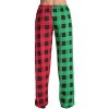 Just Love Womens Buffalo Plaid Knit Jersey Pajama Pants Buffalo Check Cotton PJs - 3 of 3