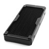 Unique Bargains Aluminum Heat Exchanger Radiator for PC CPU Water Cool System Computer 240mm Black 18 Pipes - 2 of 4