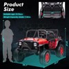 24V 2-Seater Kids Ride-On Truck with Remote Control, Dual Motors, 19" Seat, LED Lights, Music, Enhanced Suspension - 2 of 4