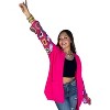 Women's Crochet Sleeve Cardigan - BLAKELEY - 3 of 4
