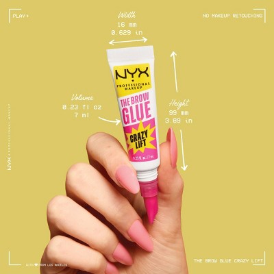 NYX Professional Makeup The Brow Glue Eyebrow Gel - Thumbnail 4