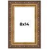 PosterPalooza | Photo Size Museum Gold Picture Frame - UV Acrylic, Foam Board Backing, Hanging Hardware - 2 of 4