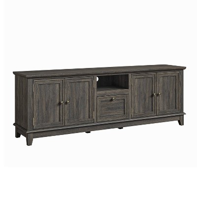 Festivo Dark Brown 72-Inch TV Stand with Cabinets and Drawer