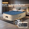 Dr. Air 18” Air Mattress with Electric Pump, Waterproof Velvety Top and Carry Bag - 3 of 4