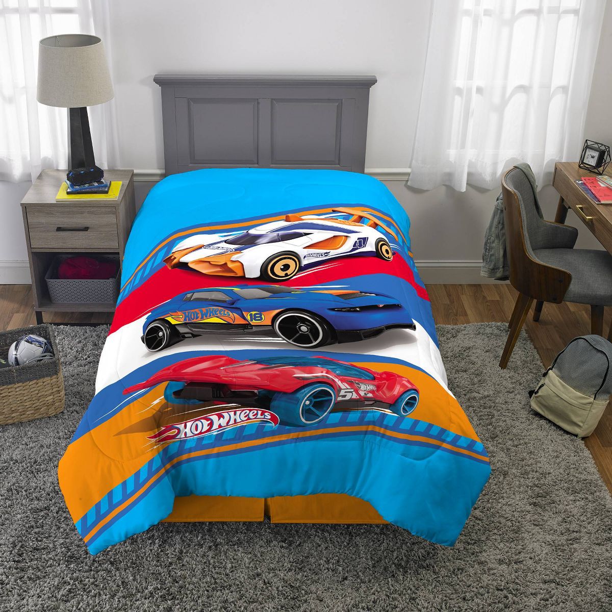 Twin/Full Hot Wheels Kids' Comforter