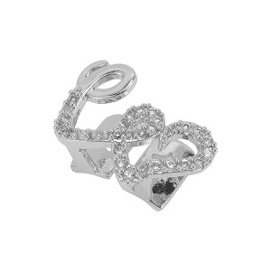 Unique Bargains Hip Hop Double Heart Fake Grills 1 Pc - 1 of 4