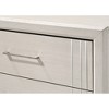 31.5" Wood Contemporary 4-Drawer Chest dressers with Clean Lines and Charcoal Finish - 3 of 4