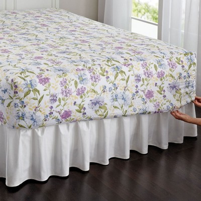 BrylaneHome 300 Thread Count Cotton Printed Bed Tite; Sheet Set