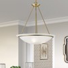 Livex Lighting Newburgh 3 - Light Pendant in  Antique Brass - 3 of 4
