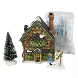 Department 56 House 7.0" Dickens Building Christmas Cheer Dickens Village  -  Decorative Figurines