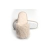 Roxoni Cozy Chic Fuzzy Slippers for Girl's - Fizzy Hair Top with Faux Fur Body, Comfortable & Relaxing - 4 of 4