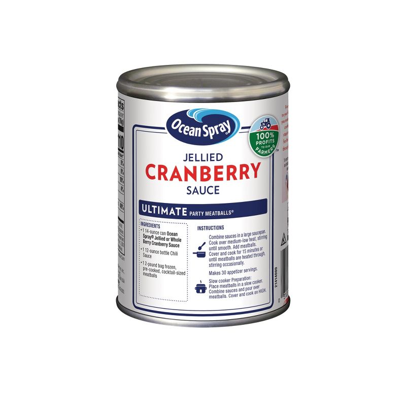 Ocean Spray Jellied Cranberry Sauce - 14oz, 2 of 5
