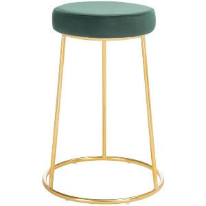 Kellie Round Counter Stool  - Safavieh - 1 of 4