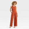 Women's Linen Wrap Vest - Future Collective - 3 of 3