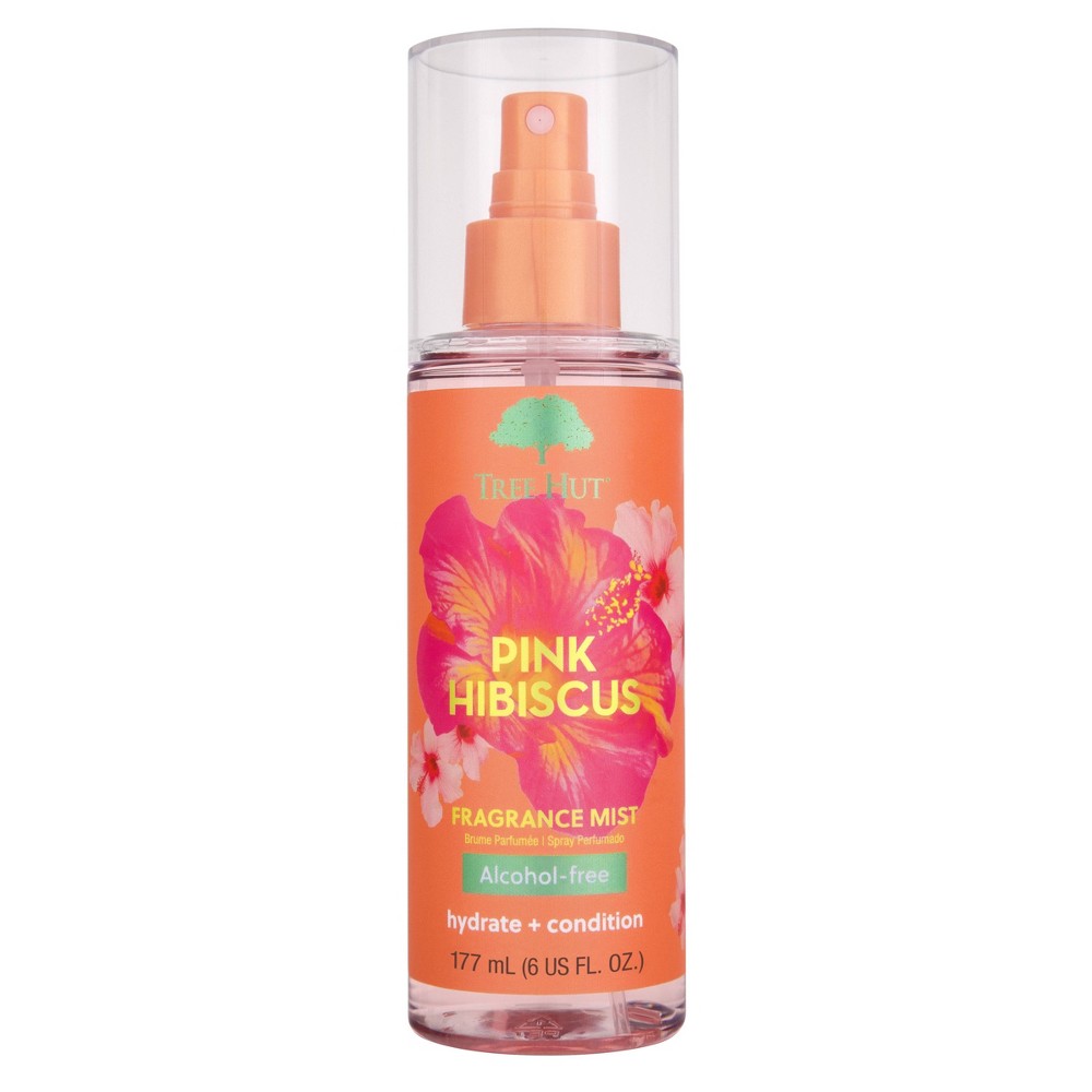 Photos - Women's Fragrance Tree Hut Pink Hibiscus Fragrance Mist - 6 fl oz 